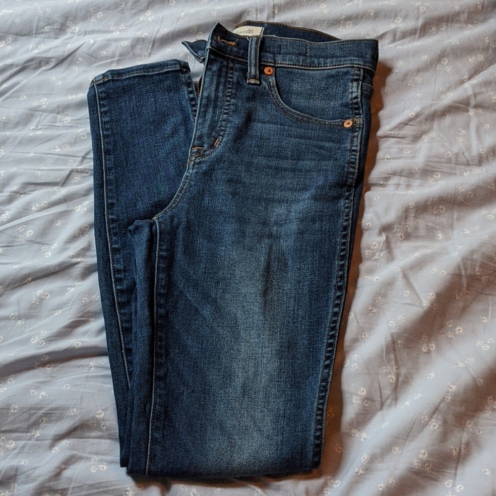 EUC Madewell 10" High-rise Skinny Jeans 26"